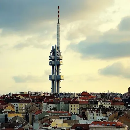 Rooftop Penthouse With Terrace, Prime Location Prag
