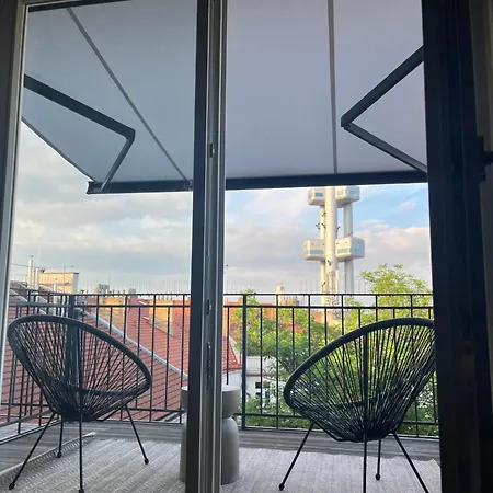 Daire Rooftop Penthouse With Terrace, Prime Location Prag